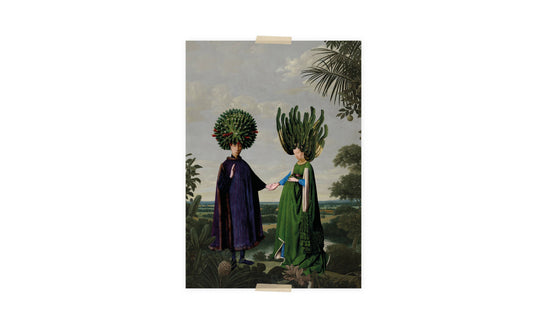 Postkarte - Arnolfini-Porträt