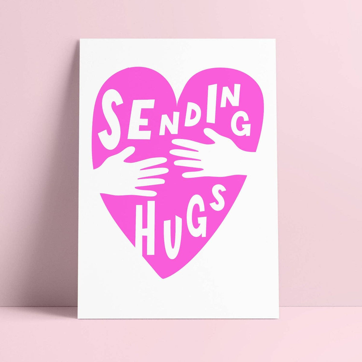 Postkarte - Sending Hugs