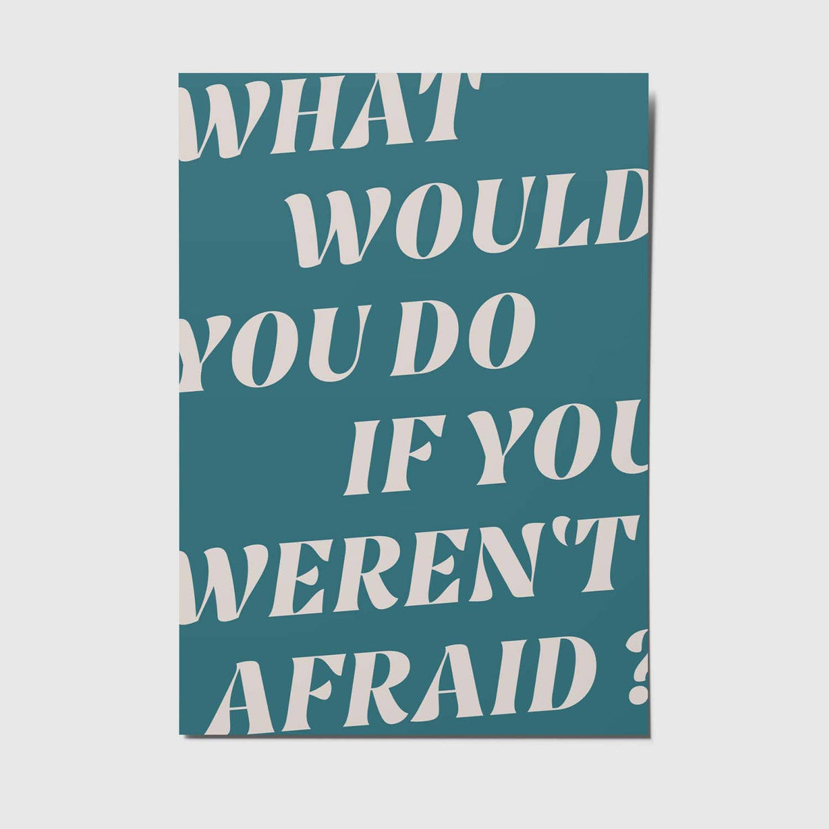 Postkarte - What would you do