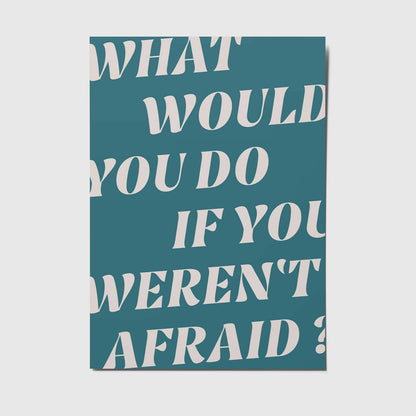 Postkarte - What would you do
