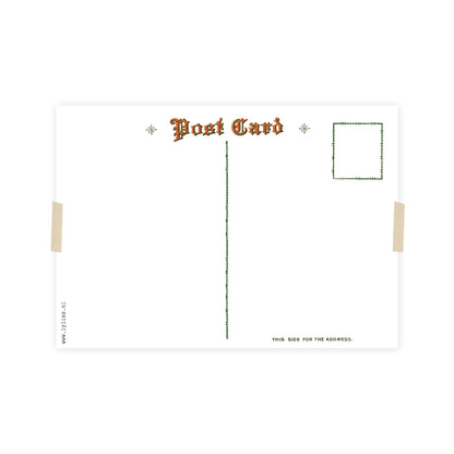 Postkarte - Weihnachtsbaumkleid