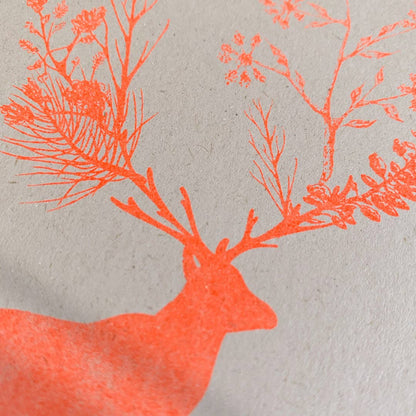Postkarte - Hirsch