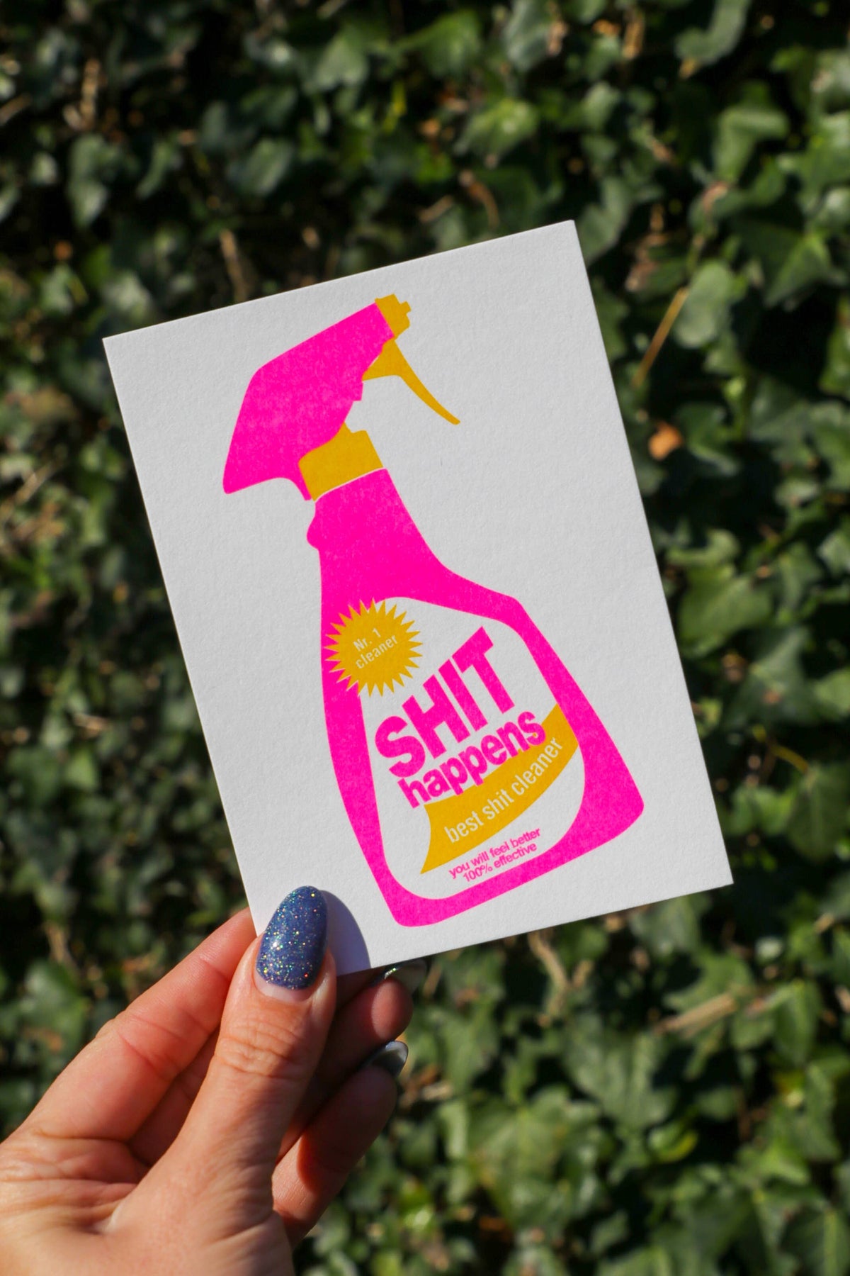 Postkarte - Shit Happens