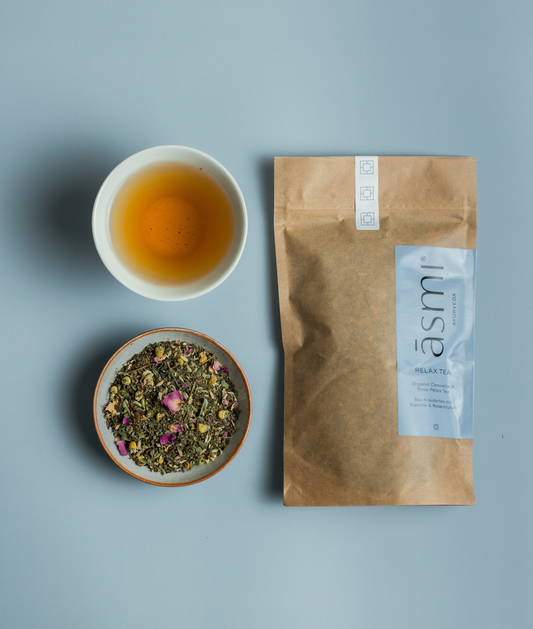 Relax Tee Nachfüllung - Bio Kräutertee mit Kamille & Rosenblüten