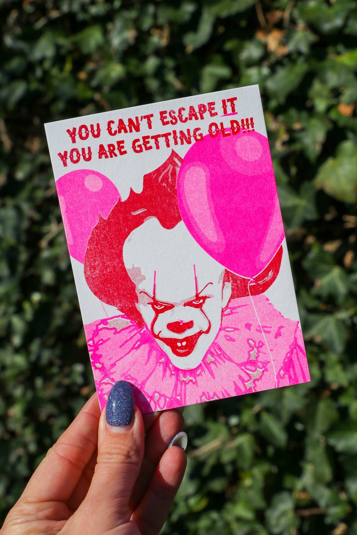 Postkarte - Pennywise You Can't Escape It