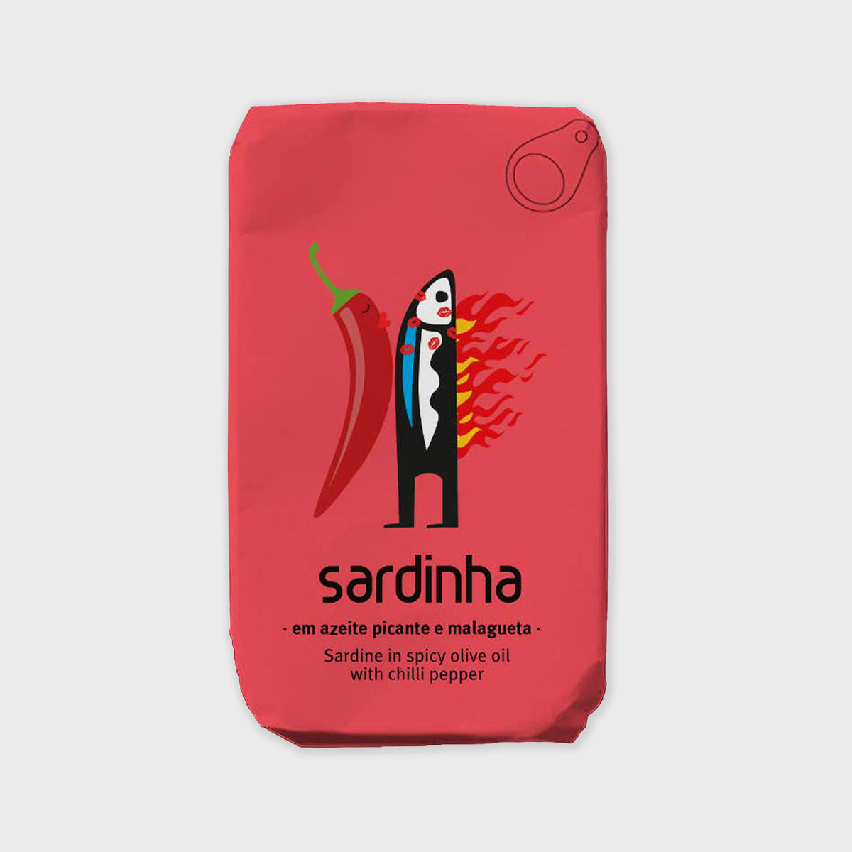 Sardine in scharfem Olivenöl und Chili