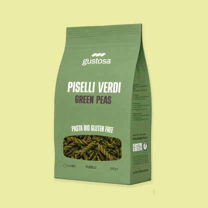 Fussili Grüne Erbsen - Glutenfrei / Bio