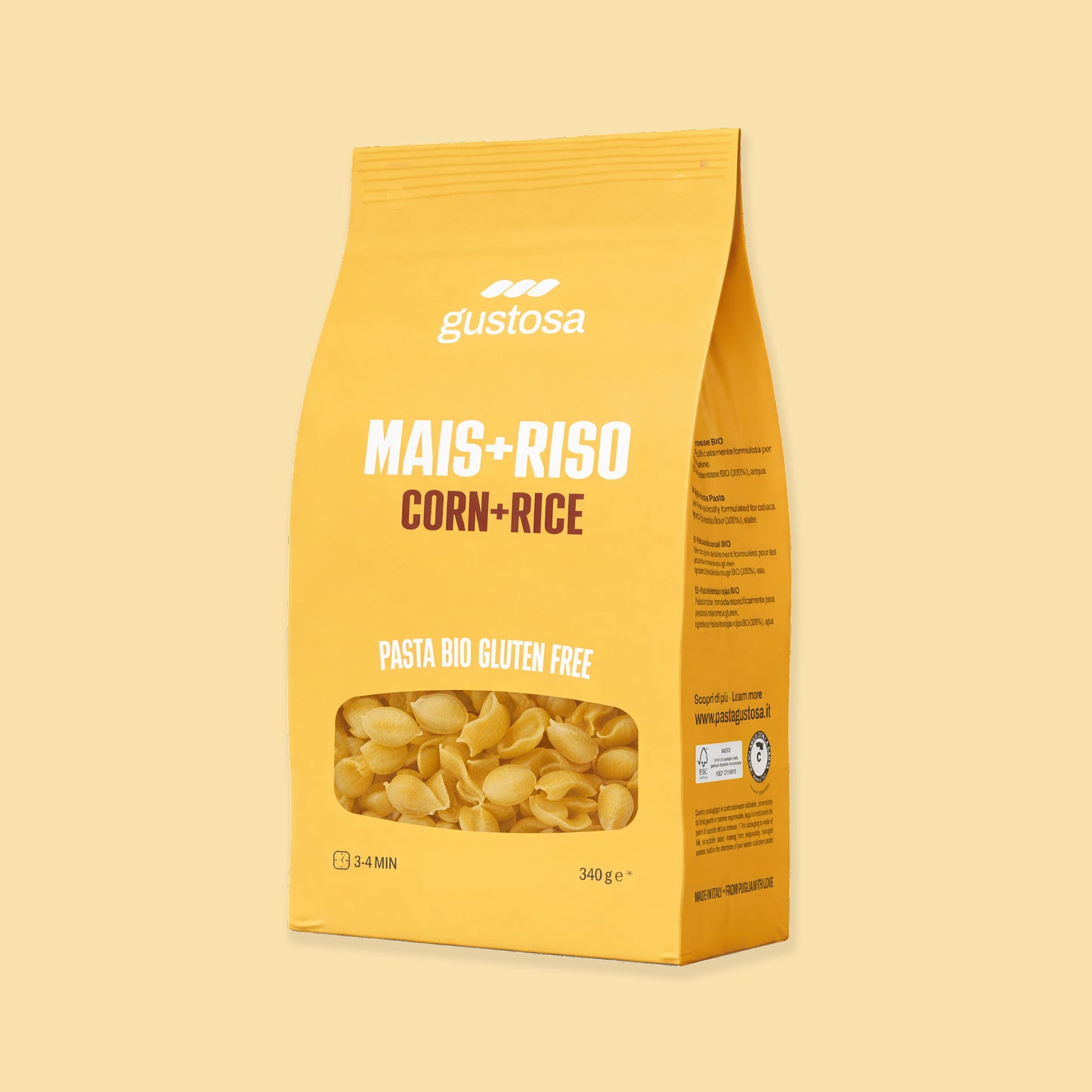 Conciglie Mais & Reis - Glutenfrei / Bio