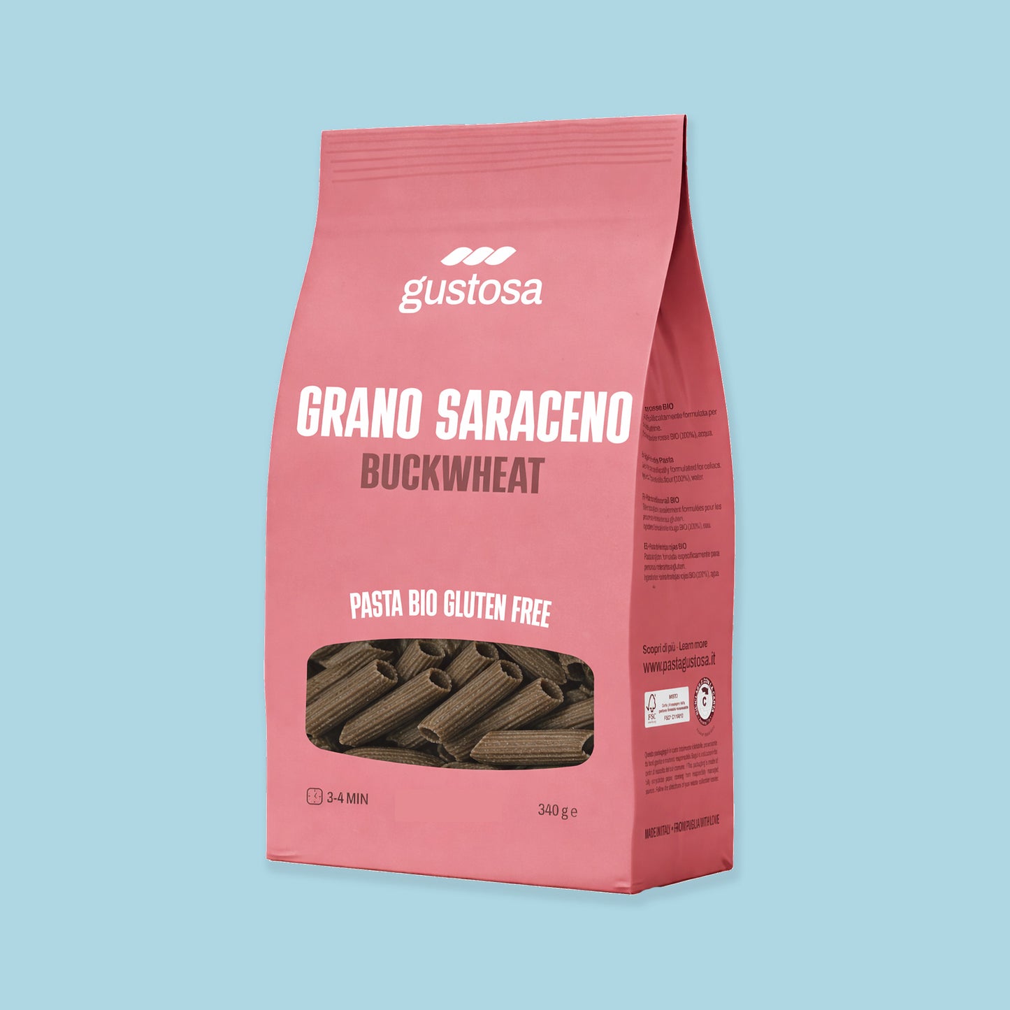 Tortiglioni Buchweizen - Glutenfrei / Bio