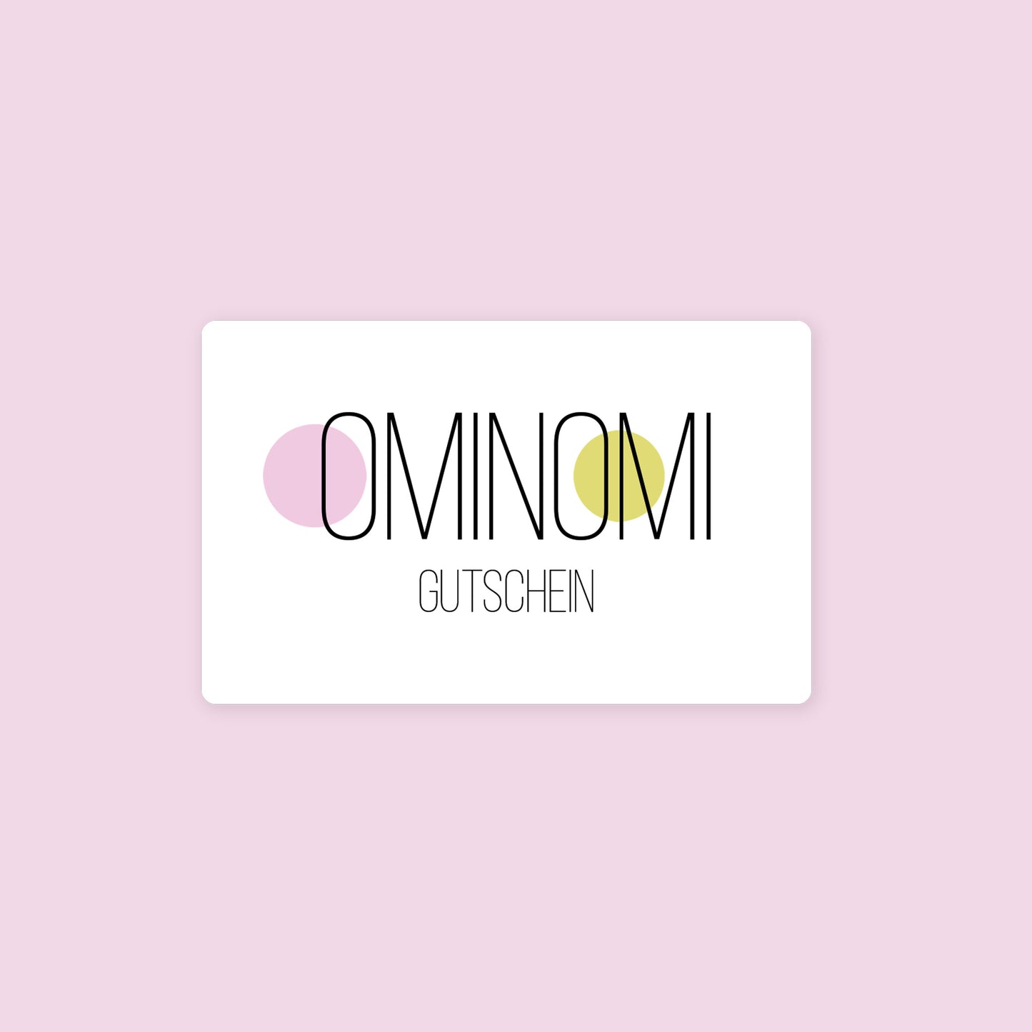 OMINOMI Gutschein