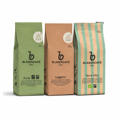 Blaser Café Probierpaket – 3 Sorten, 3 Charaktere