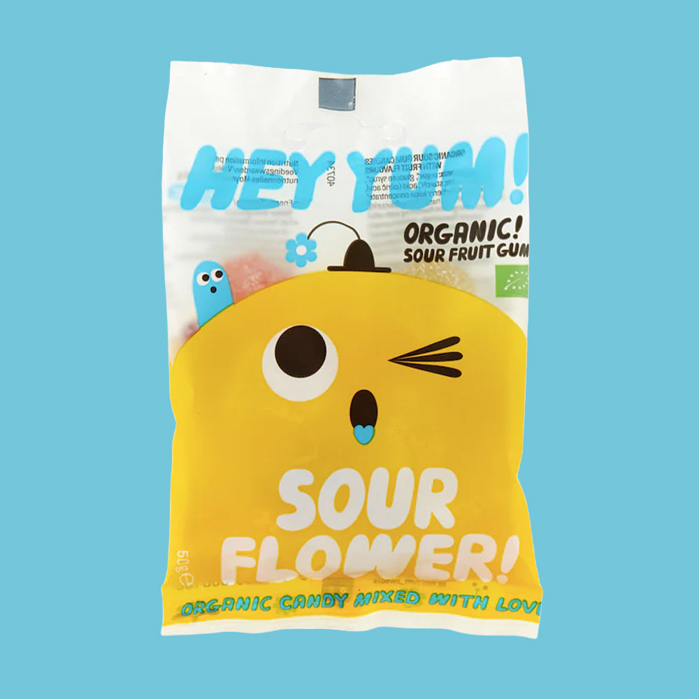 Sour Flower - Organic Sour Fruit Gummies 50g